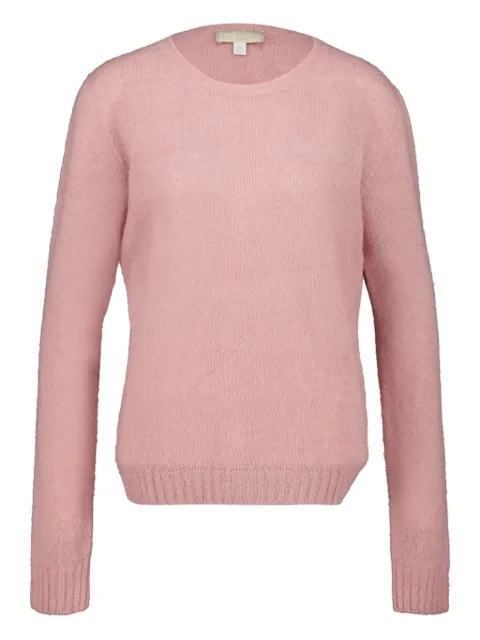 120% Lino long-sleeve knit sweater