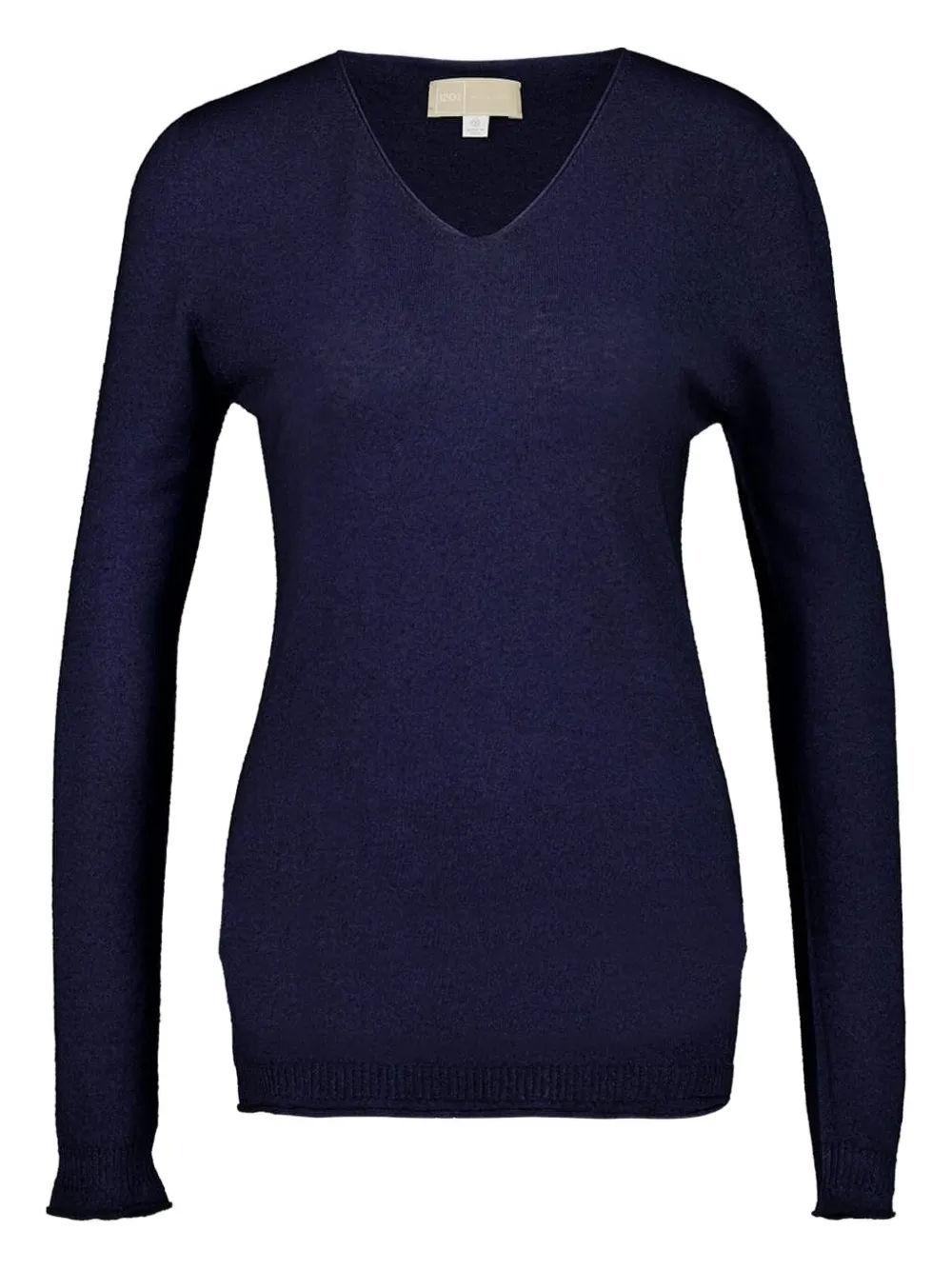 120% Lino Cashmere Sweater In Blue