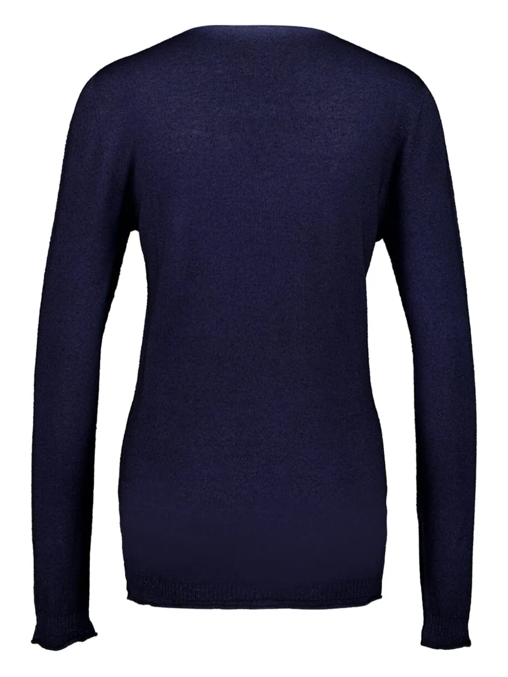120% Lino Cashmere Sweater In Blue
