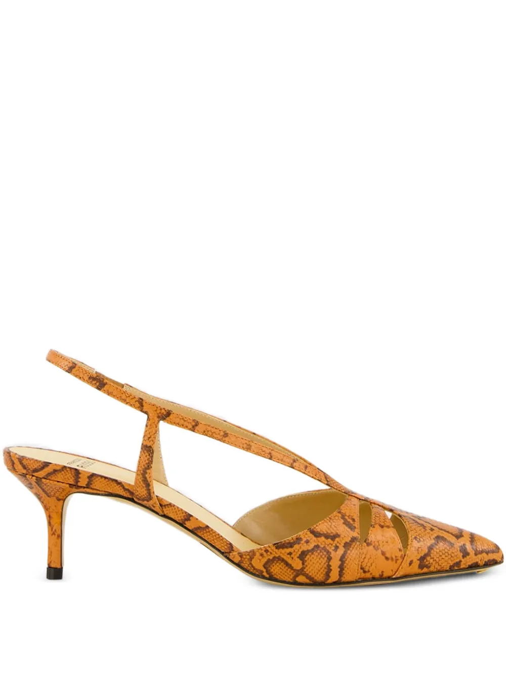 Francesco Russo Kitten-heel Pumps In Multi