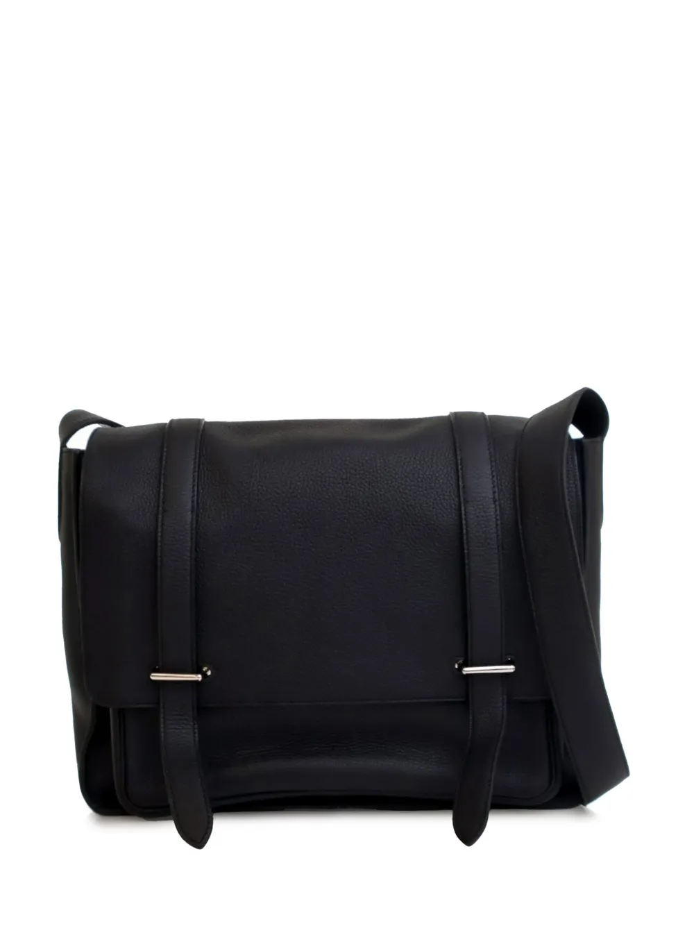 Hermès Pre-Owned 2011 Clemence Steve Caporal 35 crossbody bag | Black | Image 1