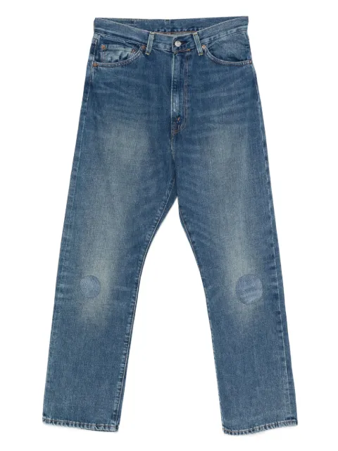 Levi's Vintage Clothing knee-patch faded jeans