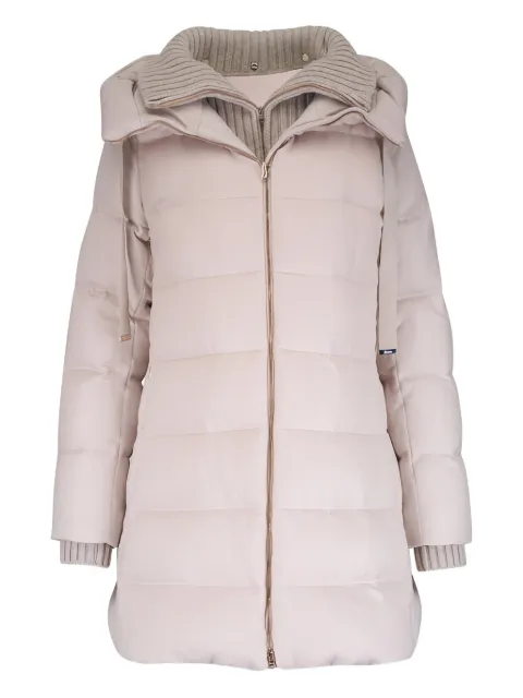 Herno hooded quilted coat