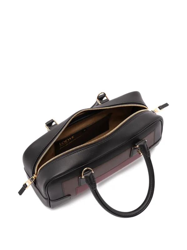 LOEWE Amazona 23 padlock-detail Shoulder Bag | Black | FARFETCH