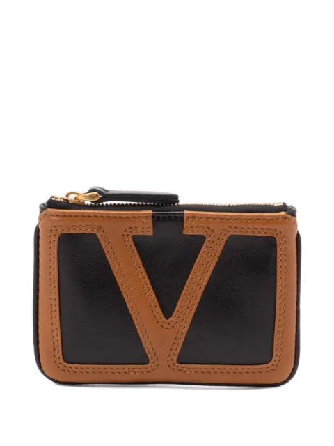 Valentino Garavani Viva Superstar V-logo leather wallet