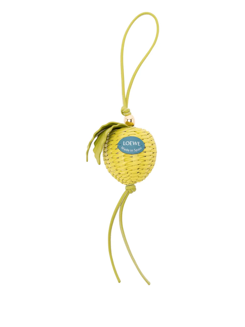 LOEWE Apple leather charm | Green | Image 1