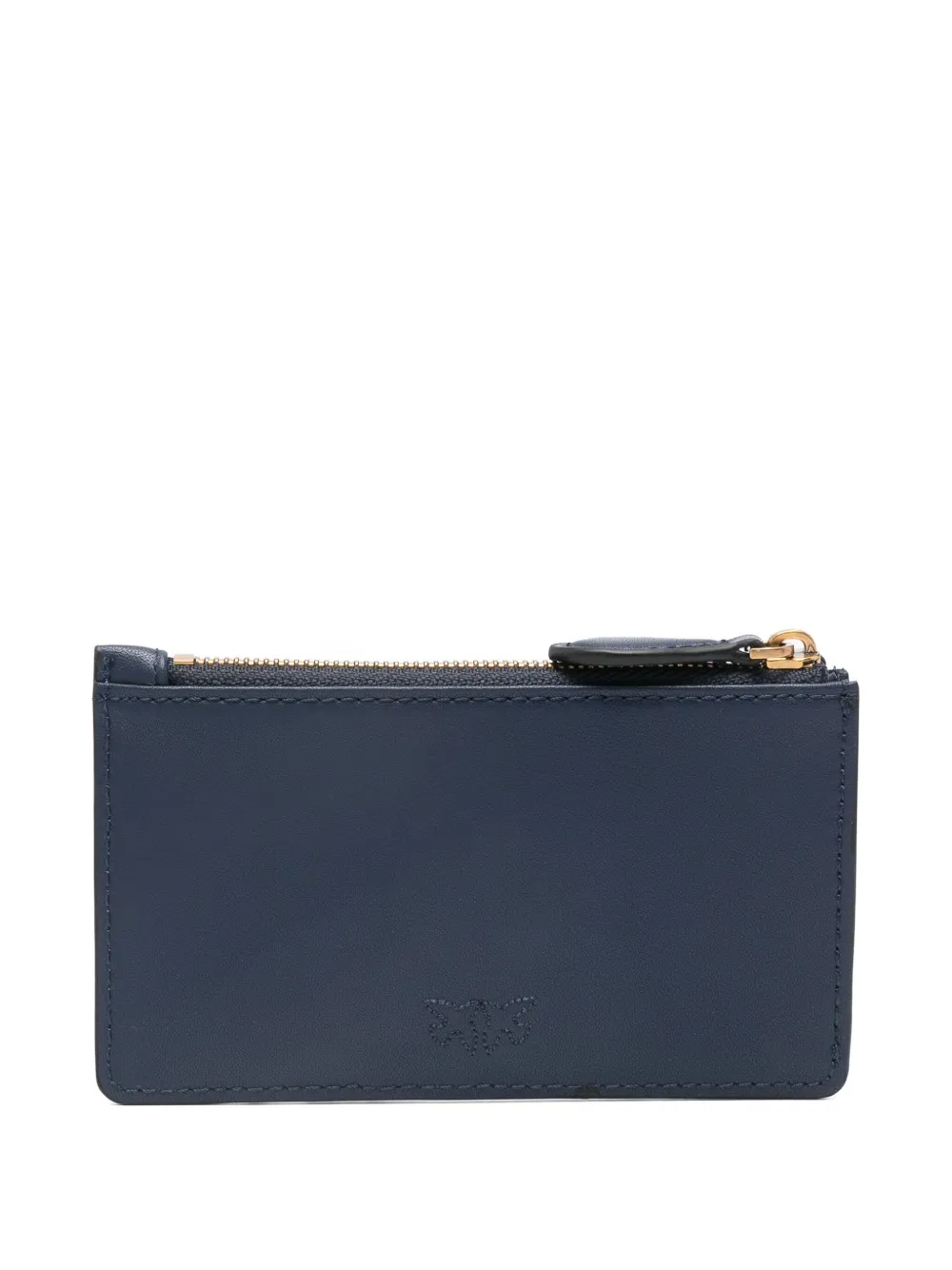 Pinko Zip-top Cardholder In Blue