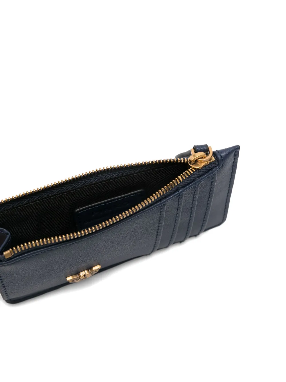 Pinko Zip-top Cardholder In Blue