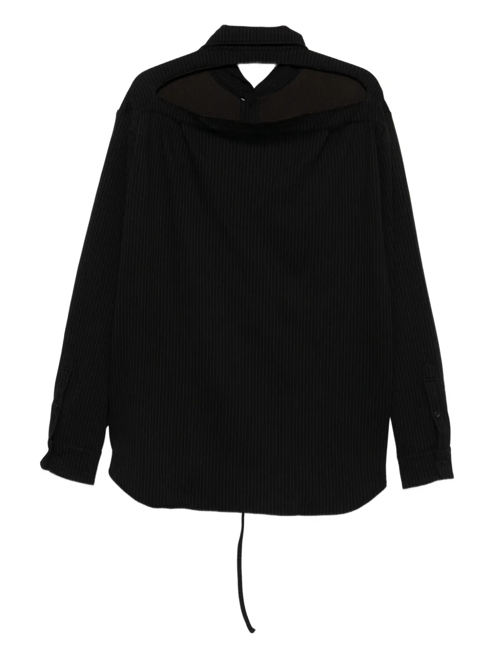 Ottolinger pinstripe-print pocket top | Shirts | Image 2
