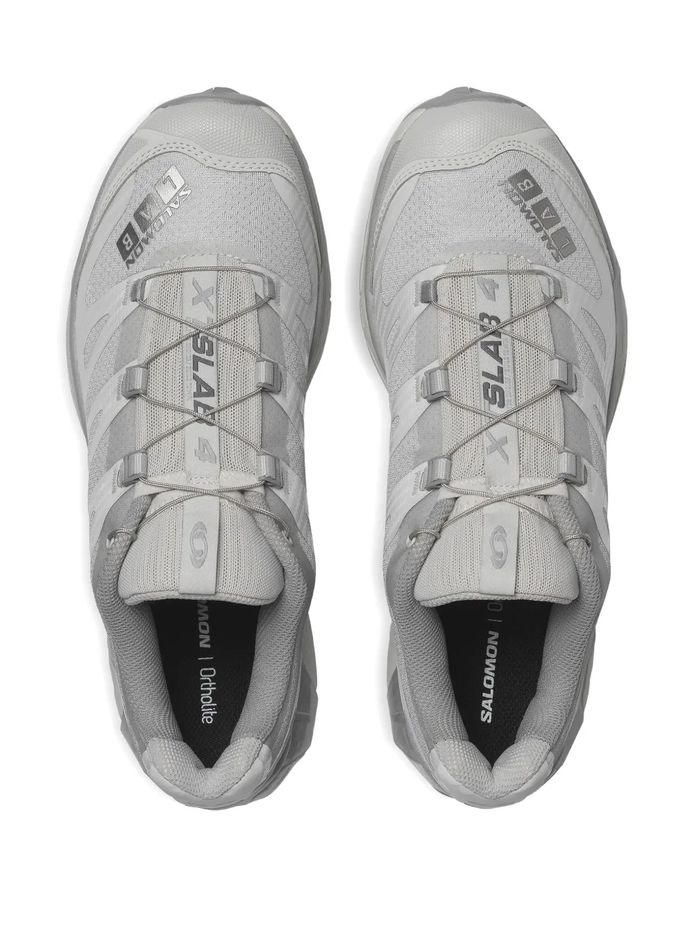 Salomon XT-4 OG logo-print sneakers Grey