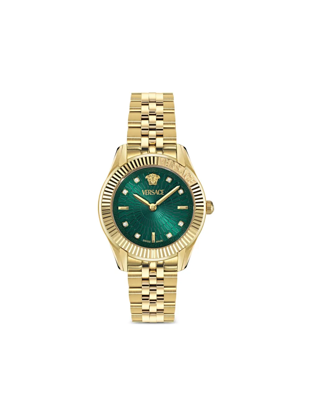 Versace Greca Diamond 30mm - Verde
