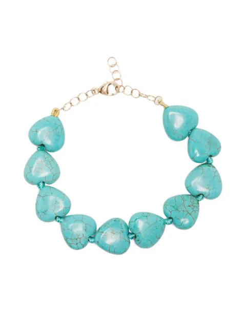 JIA JIA turquoise heart bracelet