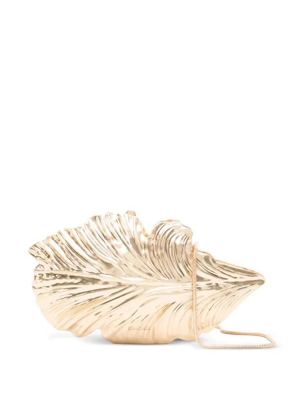 Simkhai Flora Clutch Bag in Gold