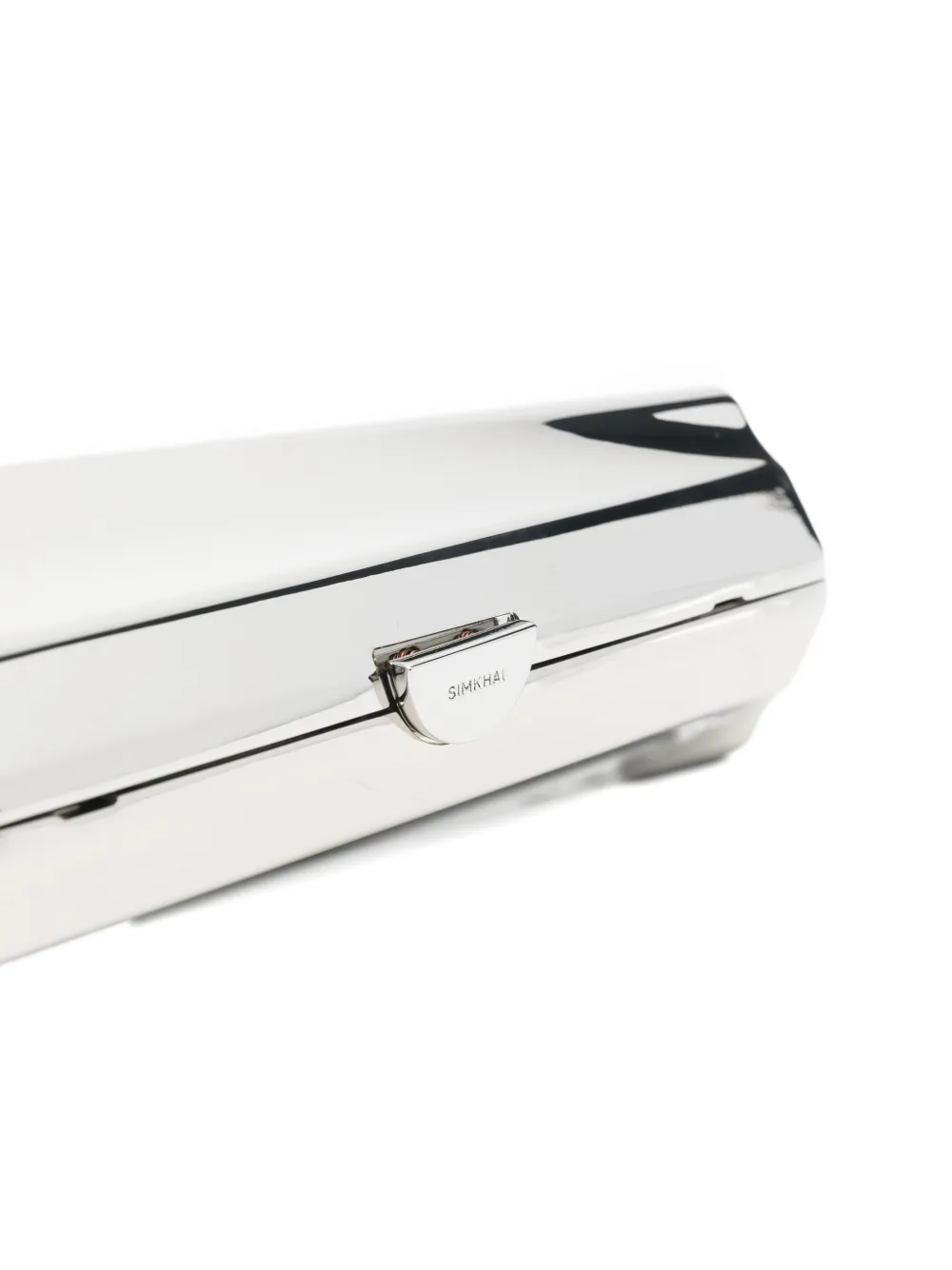 Simkhai Ripple clutch Zilver