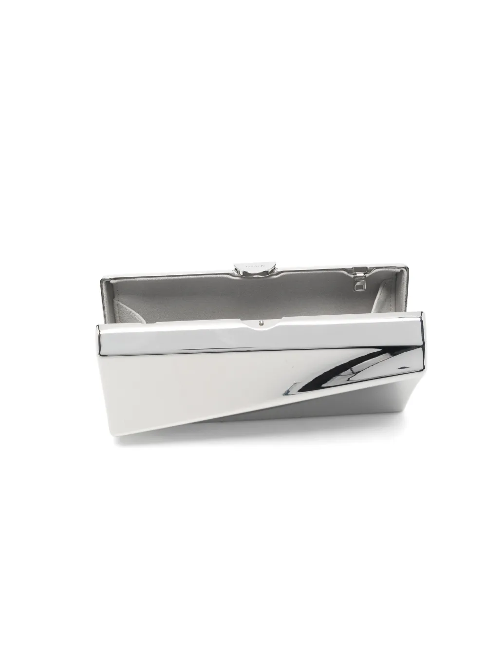 Simkhai Ripple clutch Zilver