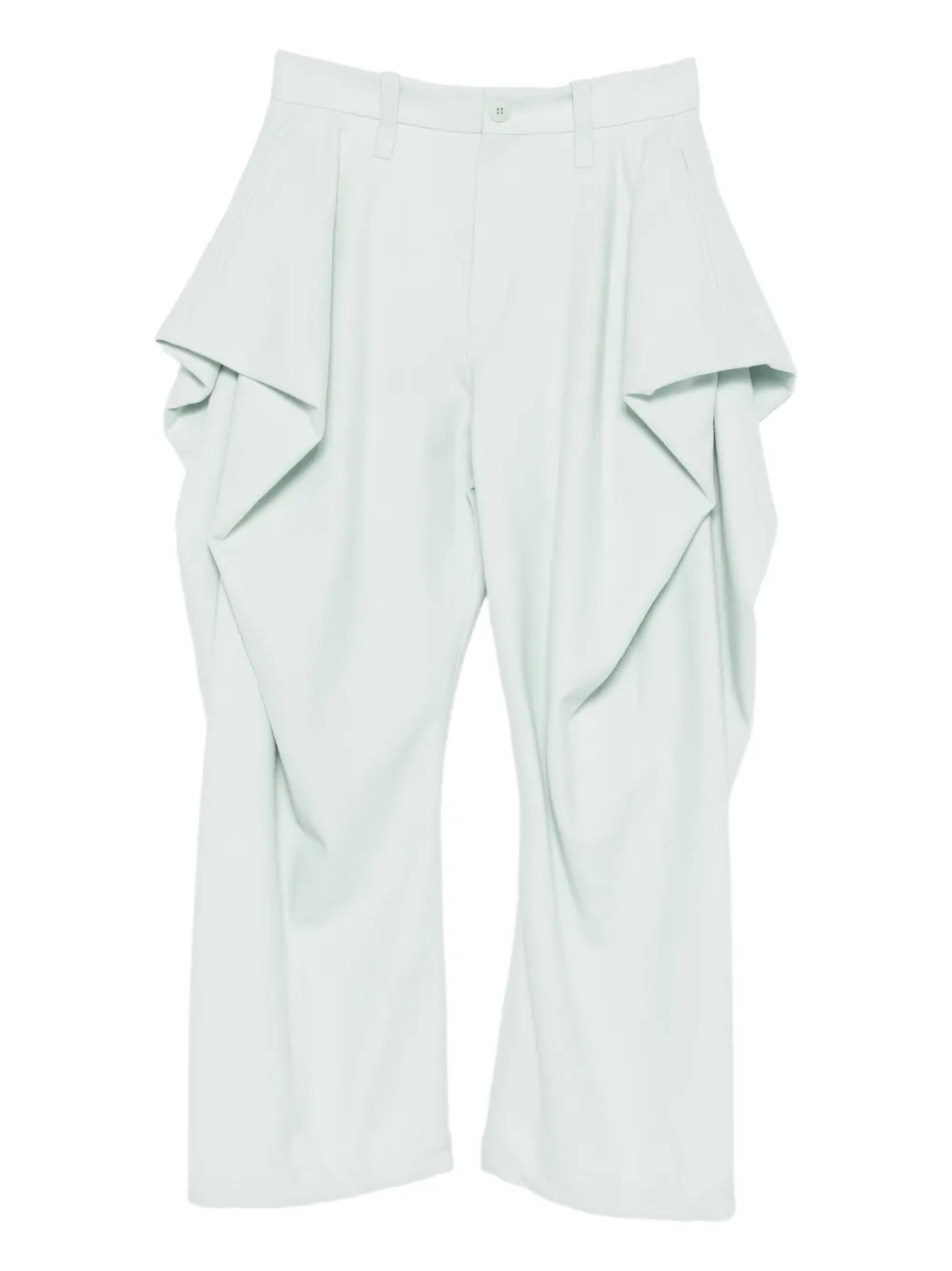 Issey Miyake pantalones con detalle drapeado | azul | Image 1