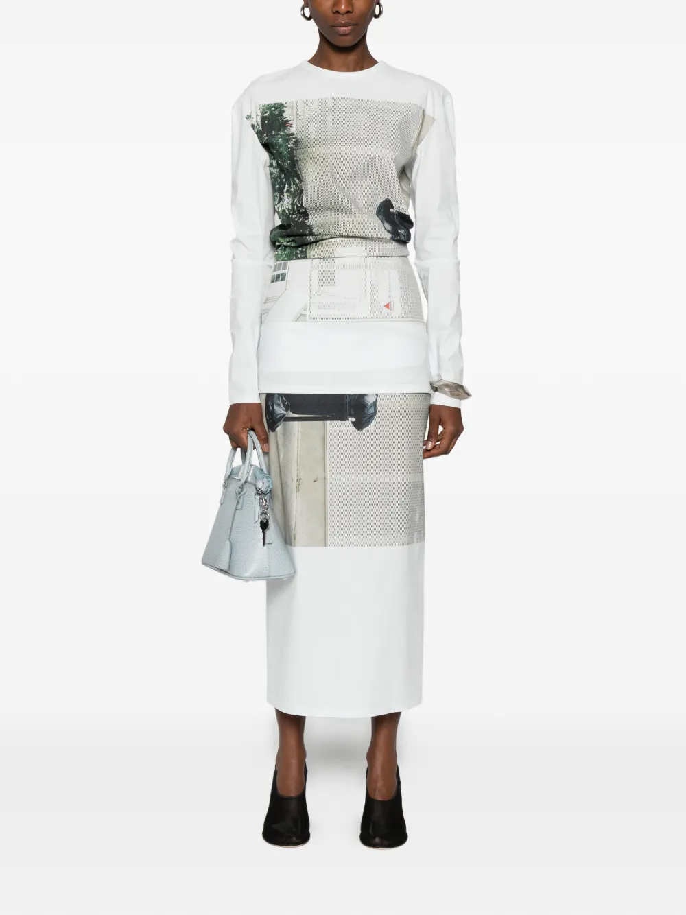 Issey Miyake Street View graphic print top | T-Shirts & Jersey Shirts | Image 2