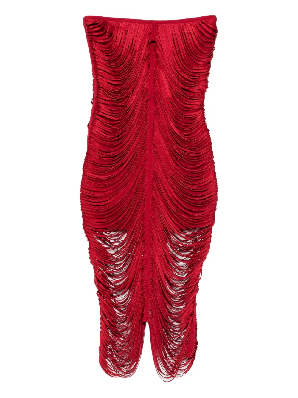 Cult Gaia Larissa Midi Dress In Red