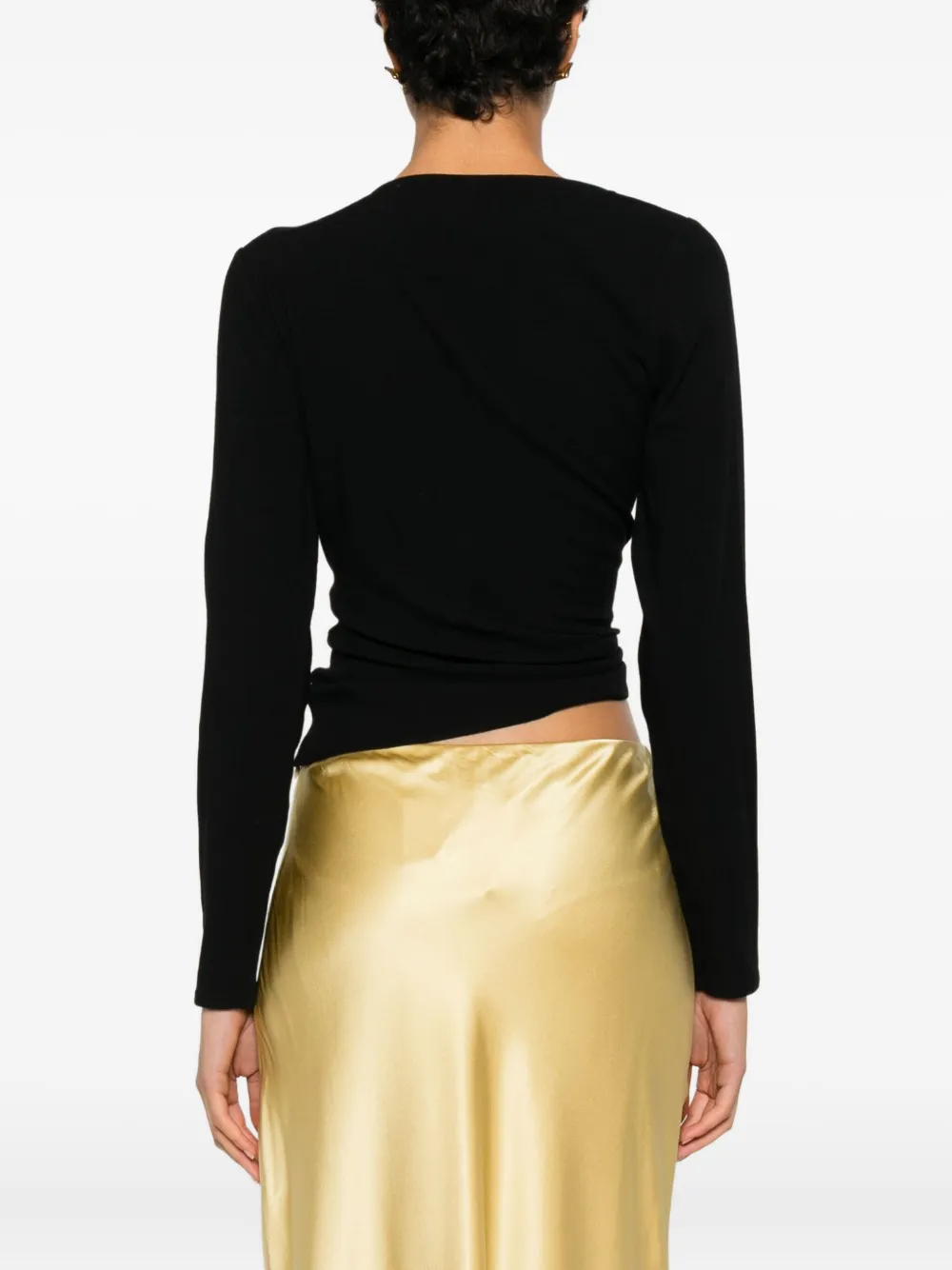 Cult Gaia Stassi Top In Black