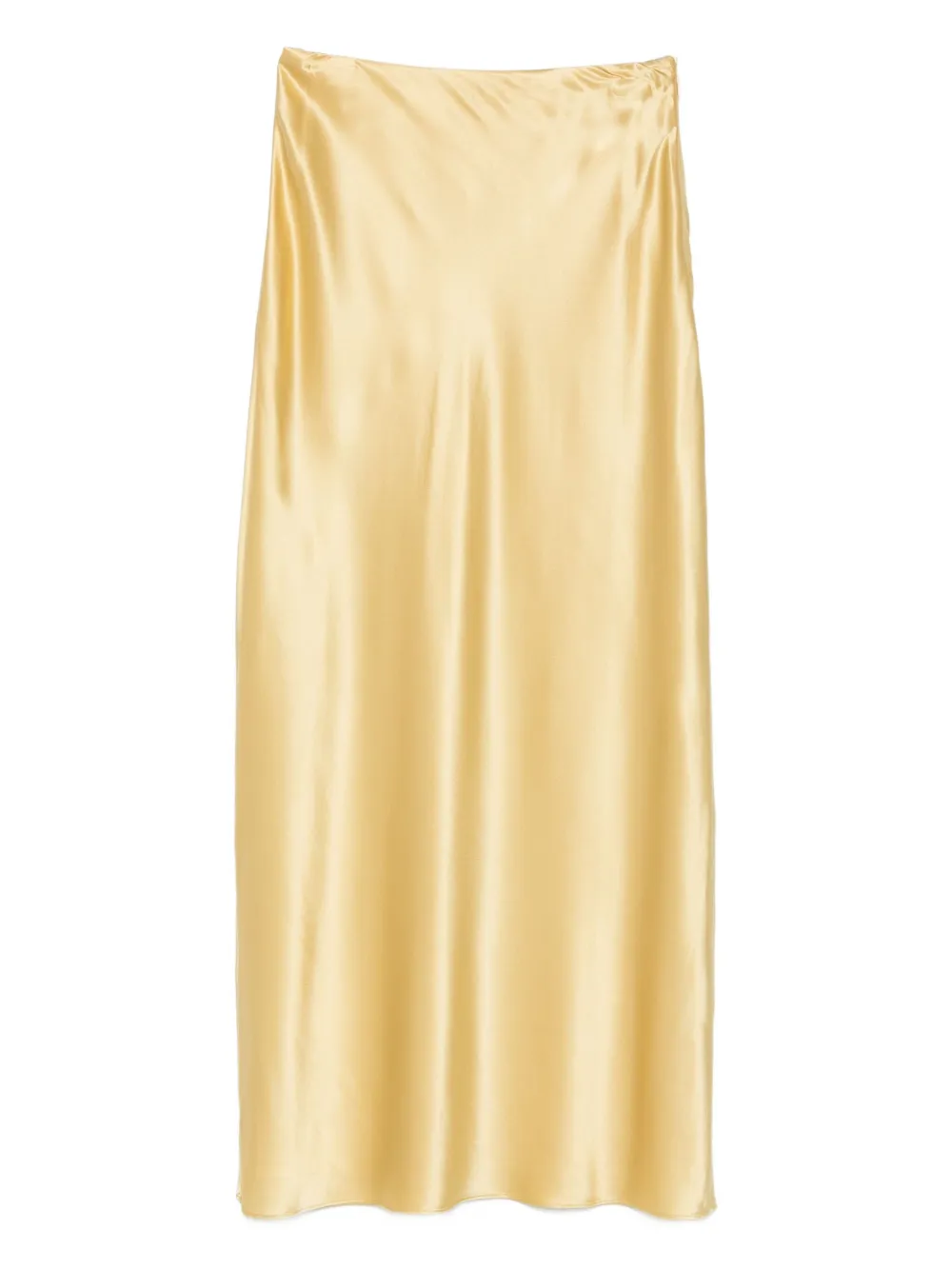 Cult Gaia Chantel Maxi Skirt In Gold