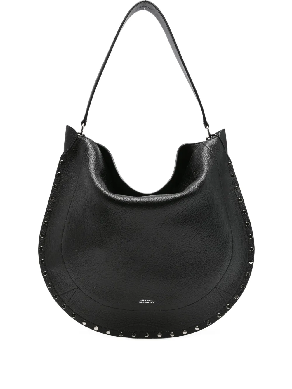 Isabel Marant Oskan Shoulder Bag In Black
