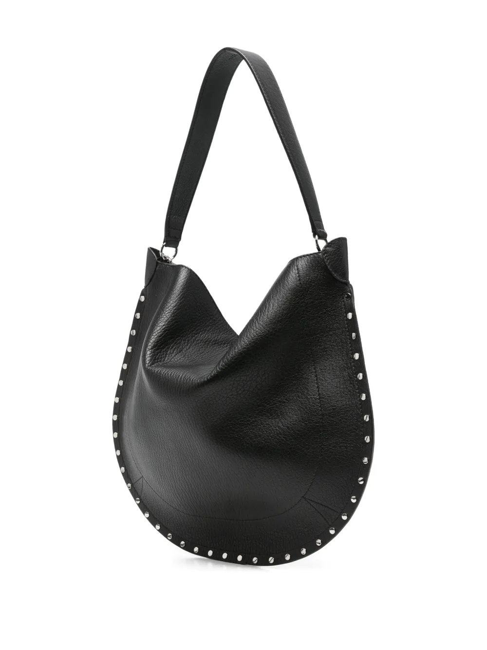 Isabel Marant Oskan Shoulder Bag In Black