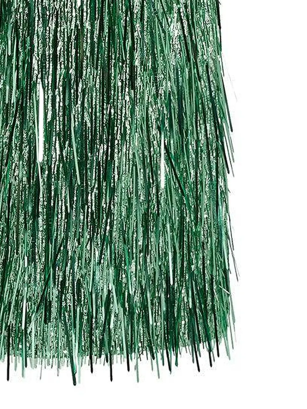 ERDEM sequinned fringe dress - Groen