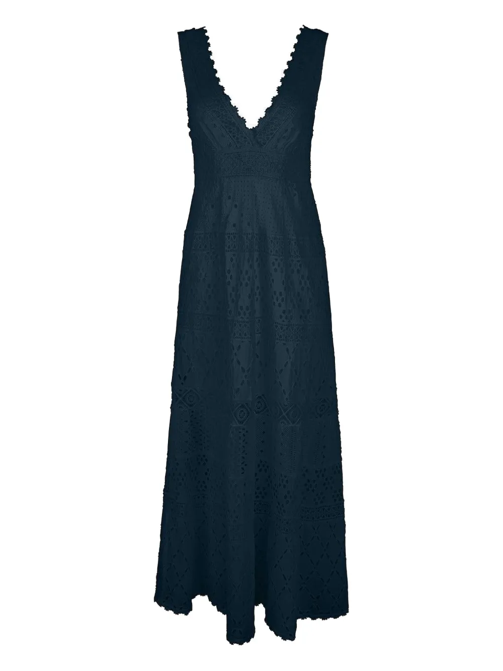 Temptation Positano Paglia Long Dress In Blue