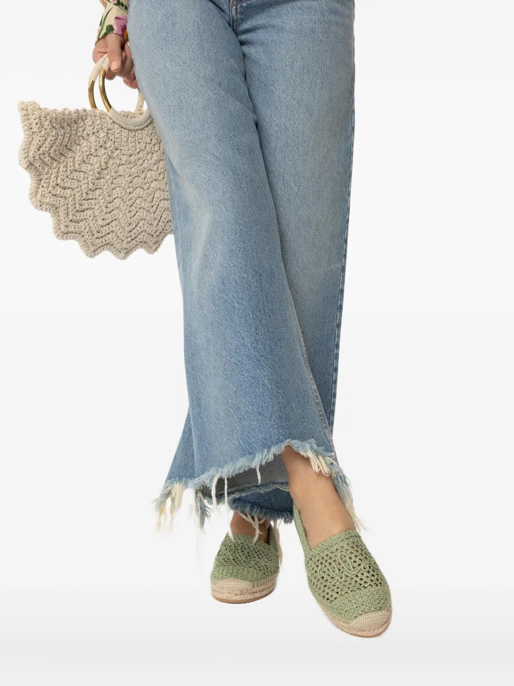 Chloé Isla espadrilles Green