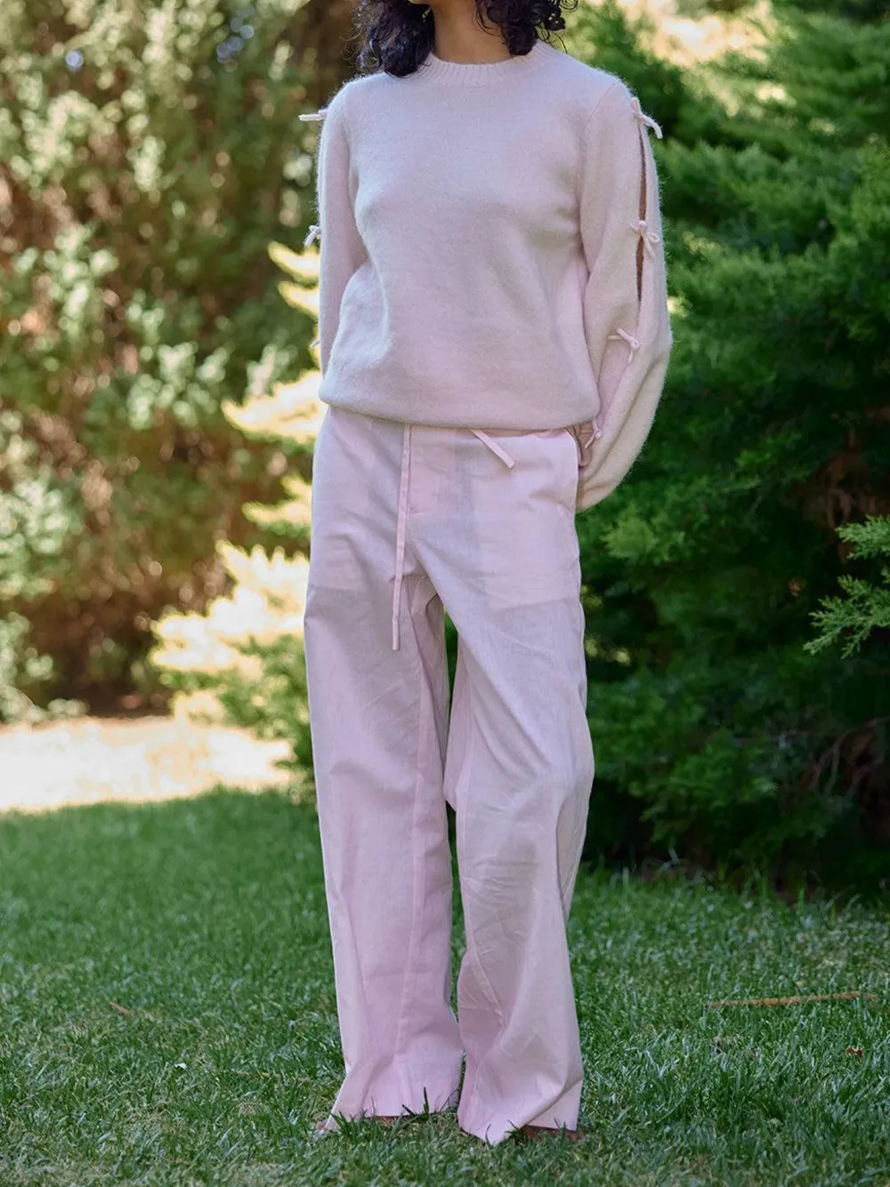Aston Studio Mabel Sweater In Pink