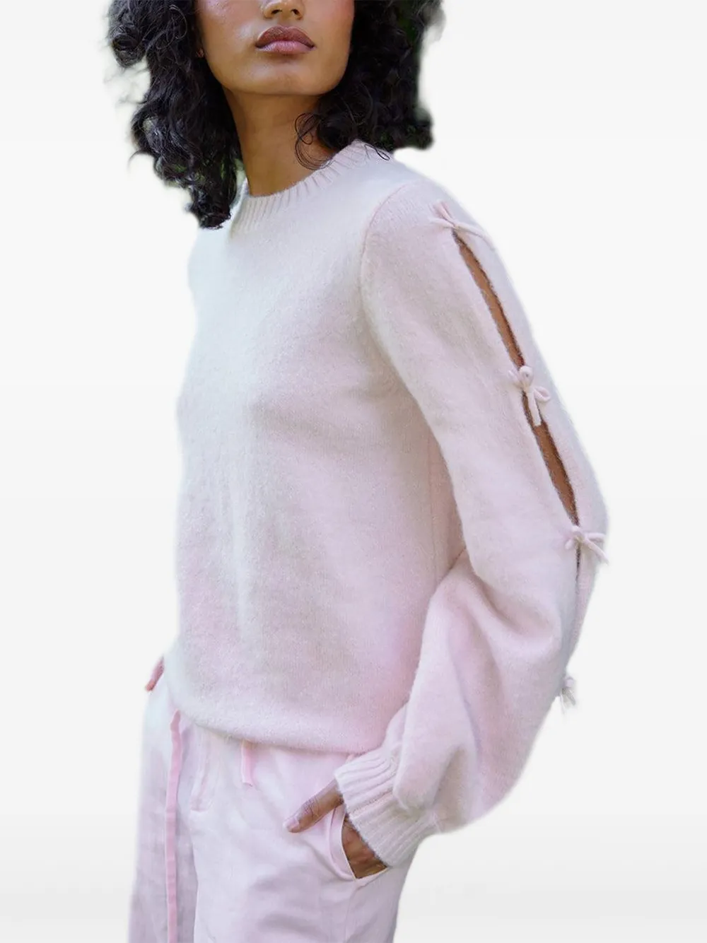 Aston Studio Mabel Sweater In Pink