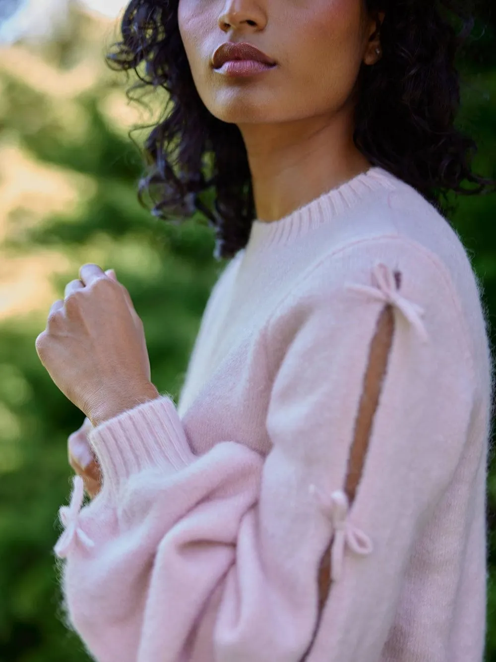 Aston Studio Mabel Sweater In Pink