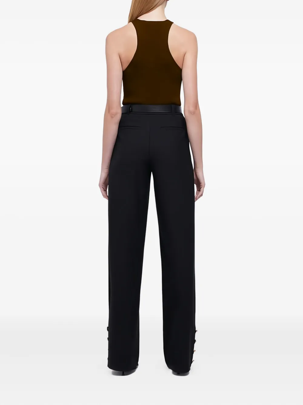 Simkhai Reza ribbed racerback tank top Bruin