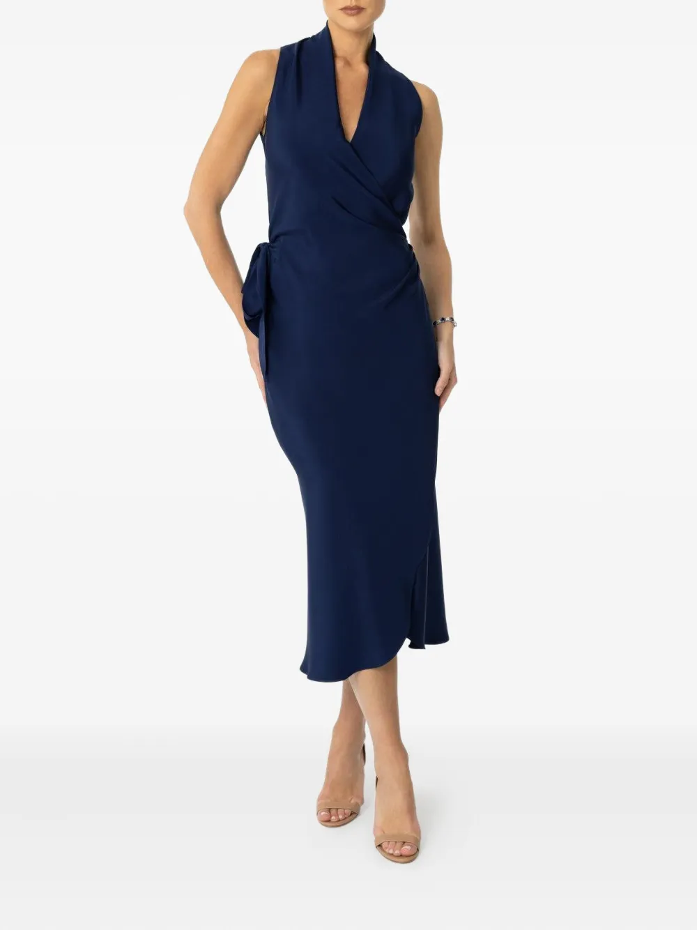 Peter Cohen Nikki midi dress - Blauw