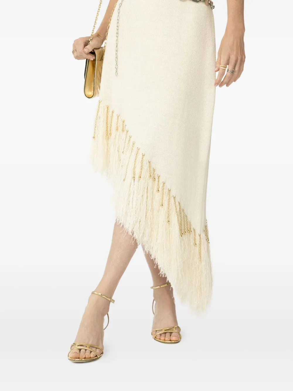 Jimmy Choo 65mm Leo leather ankle-strap sandals Goud