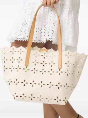 Borsa A Secchio Loeffler Randall Con Frange In Pelle Multicolore – Nuova Con Etichette