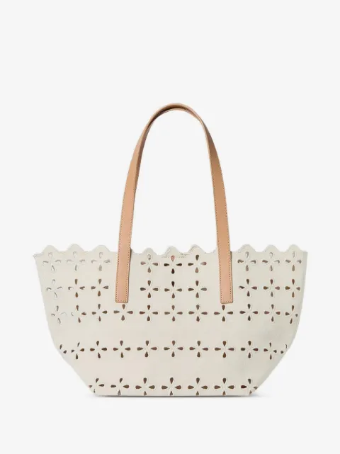 Loeffler Randall Easton flower-cut scalloped shoulder bag