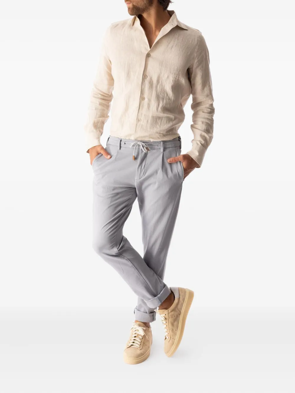 Eleventy long-sleeve button-down shirt | Image 2