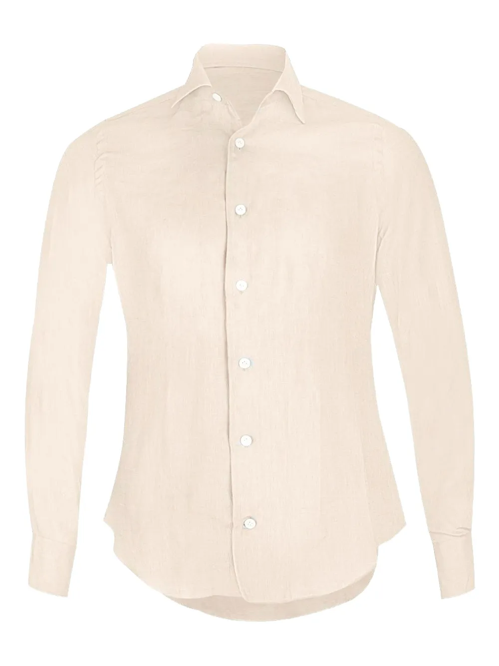Eleventy long-sleeve button-down shirt | Neutrals | Image 1