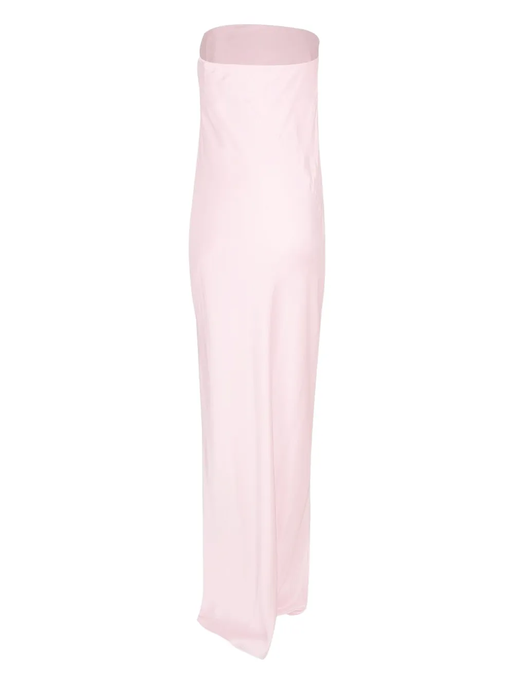The Sei draped strapless dress Roze
