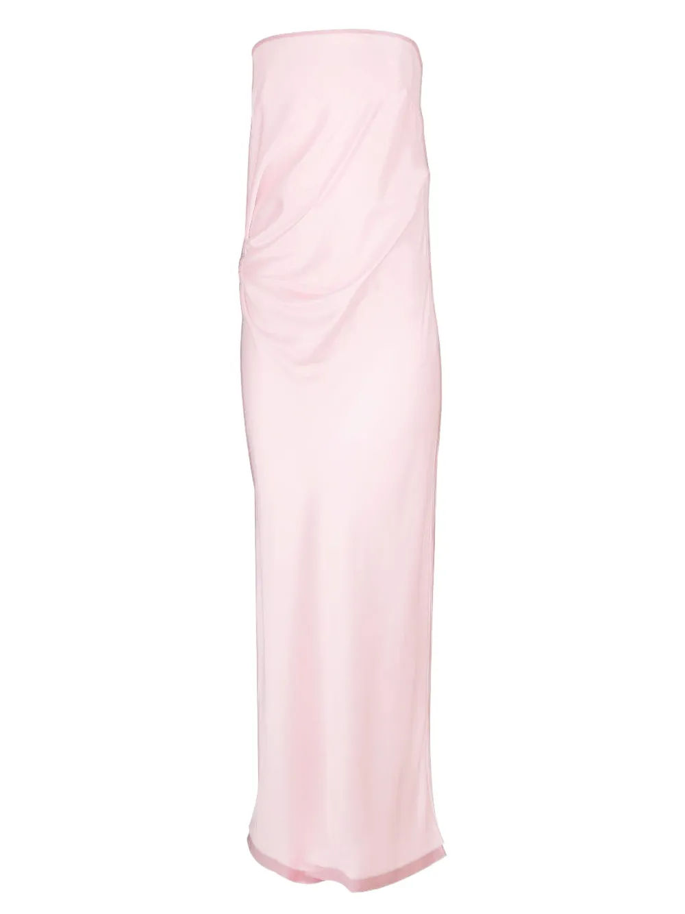 The Sei draped strapless dress - ピンク The Sei draped strapless dress - ピンク