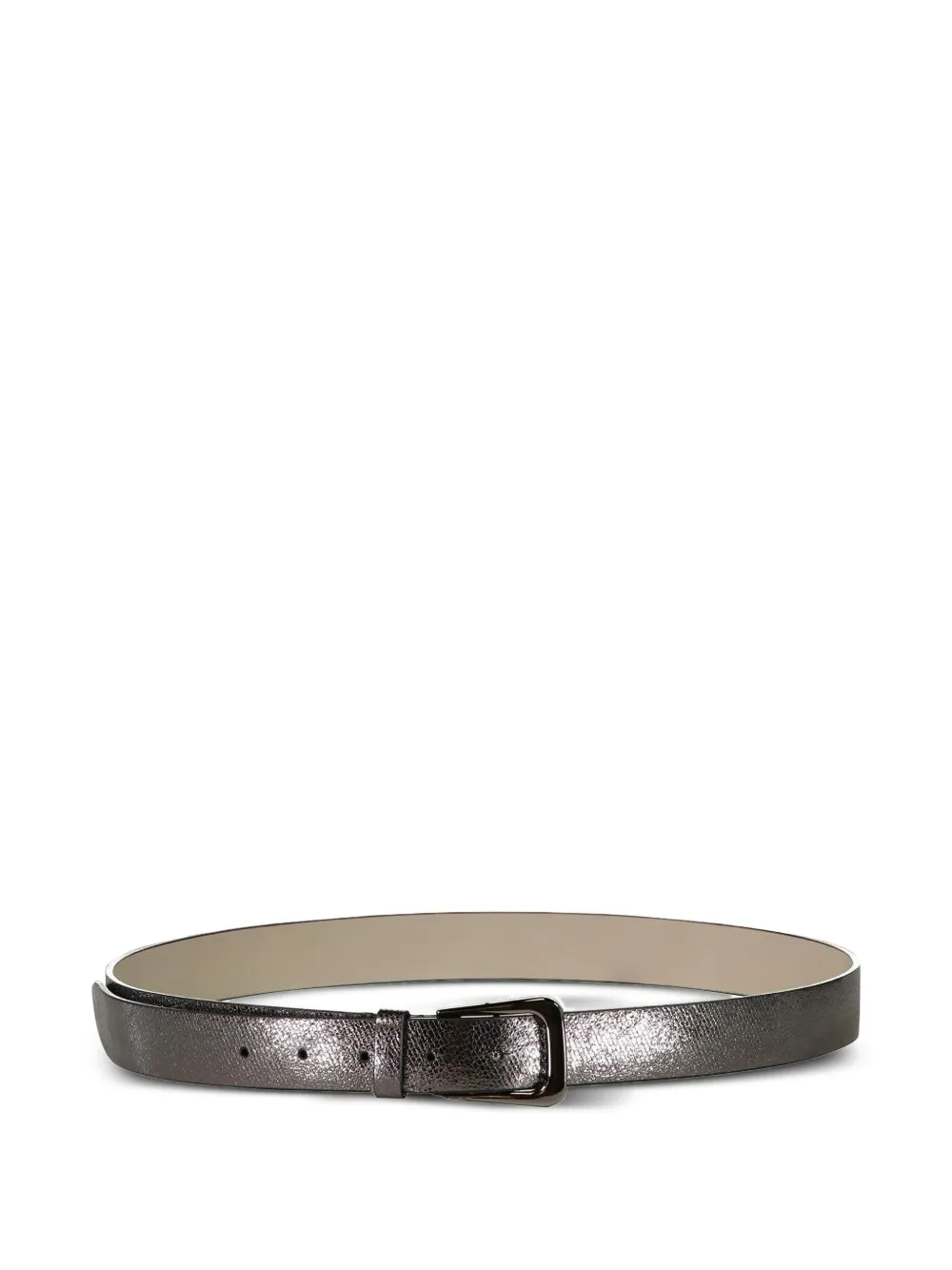 Brunello Cucinelli Leather Belt In Brown