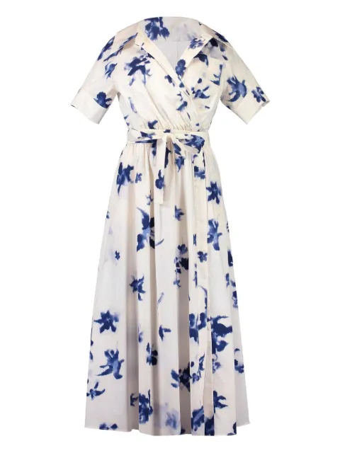 Altuzarra Lydia floral-print belted dress