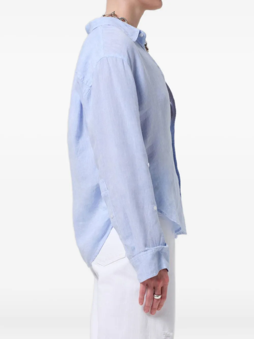 Citizen Of Humanity Kayla Shirt In Blue
