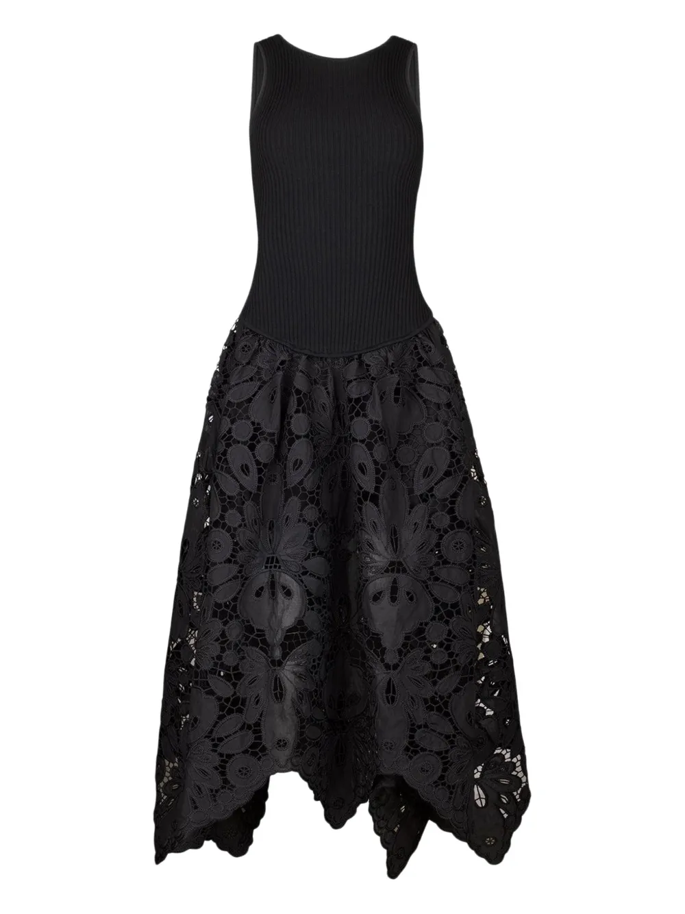 Aje Atlas floral-lace dress | Black | Image 1