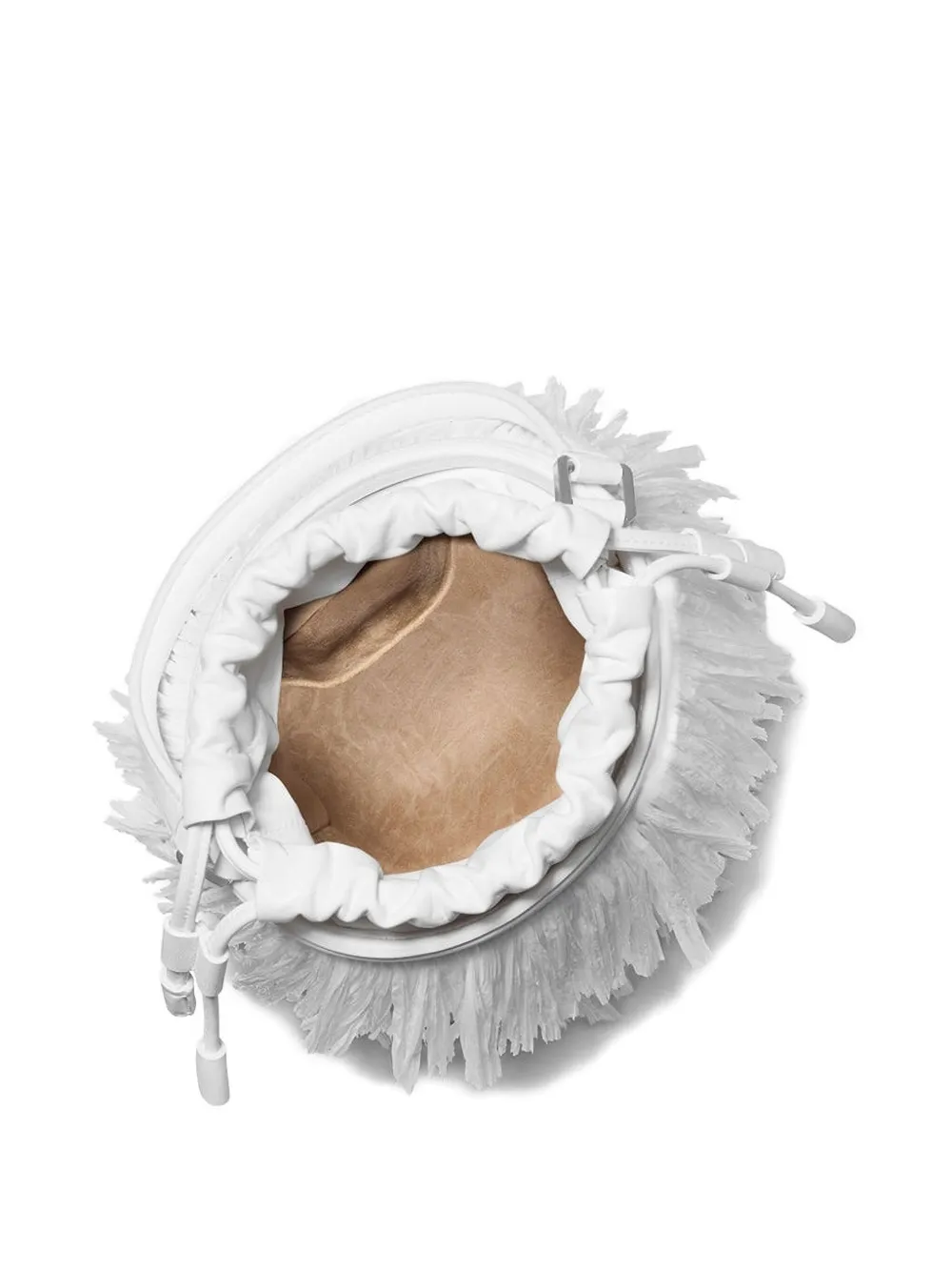 Michael Kors Collection mini Ischia bucket bag Wit