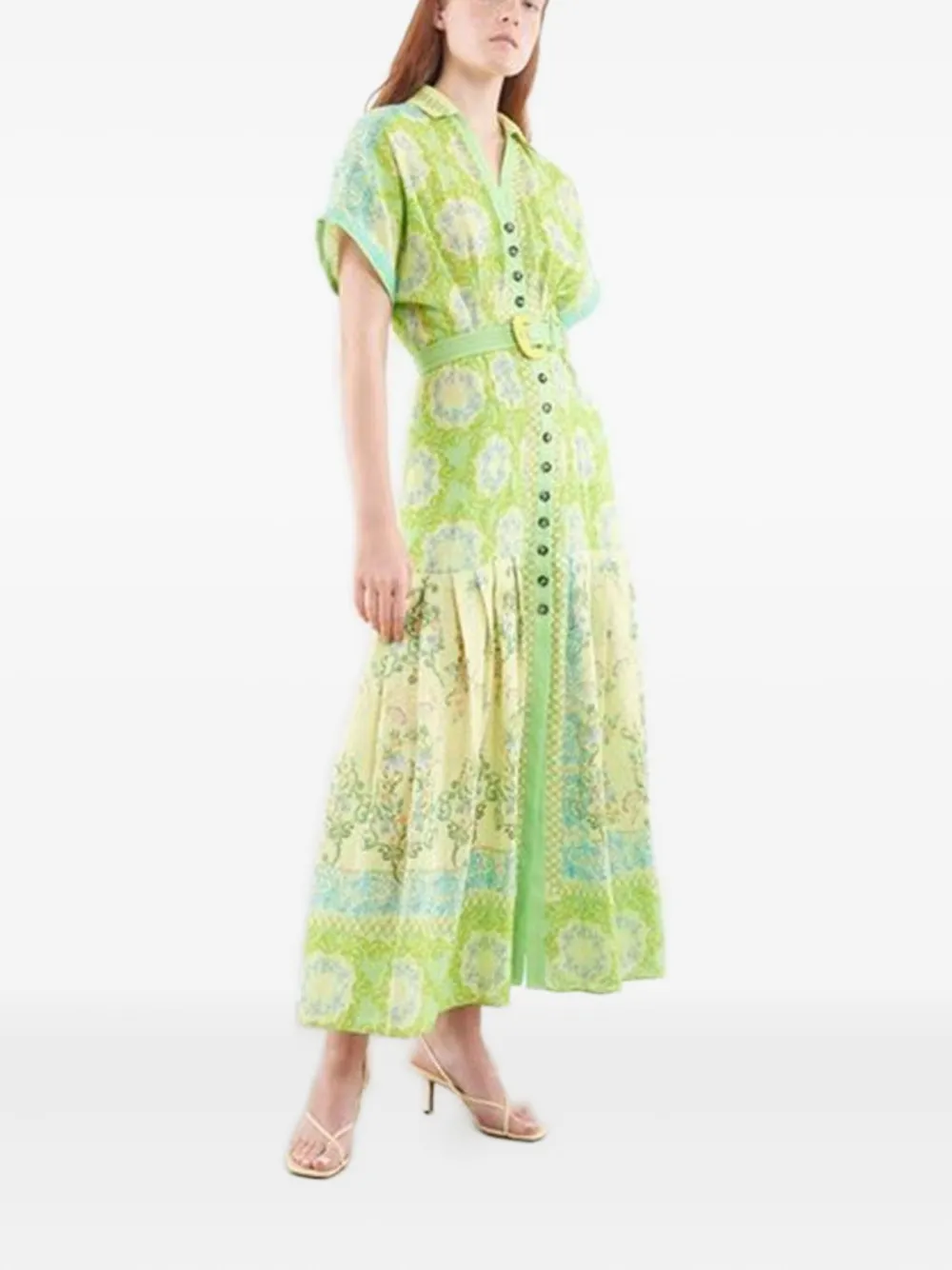 Saloni Riya dress Groen