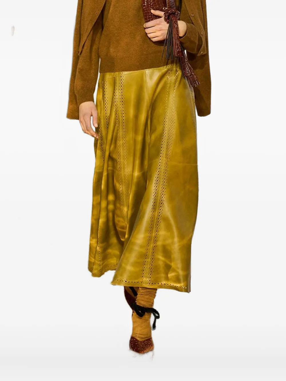 Ulla Johnson Margaux Cardigan In Brown