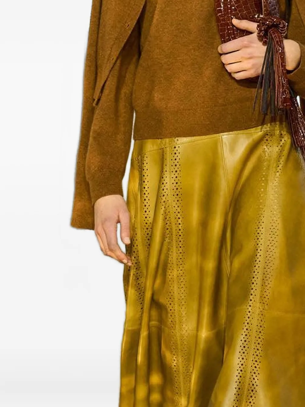 Ulla Johnson Margaux Cardigan In Brown