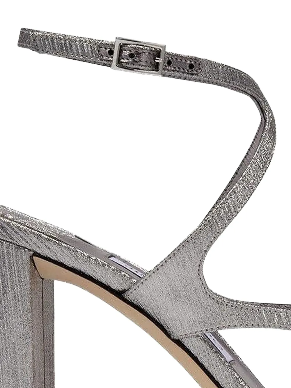 Jimmy Choo 85mm Azie sandals Zilver